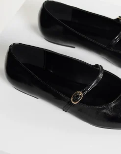 Harriette Ballet Flat (Black Shine)  - By*BILLINI Fashion