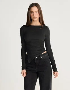 Harvest Long Sleeve Top (Black)*CHARCOAL CLOTHING Online