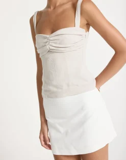 Helga Top (Latte)*CHARCOAL CLOTHING Clearance