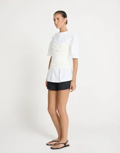 Helga Top (White)*CHARCOAL CLOTHING Hot