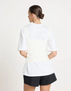 Helga Top (White)*CHARCOAL CLOTHING Hot