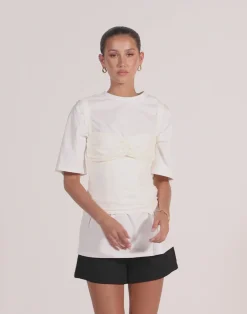 Helga Top (White)*CHARCOAL CLOTHING Hot