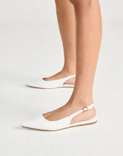 Henna Flats (White Patent Croc) - By*Billini Discount