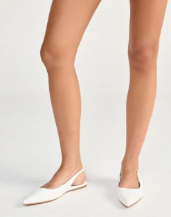 Henna Flats (White Patent Croc) - By*Billini Discount