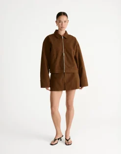 Houston Jacket (Tan)*CHARCOAL Fashion