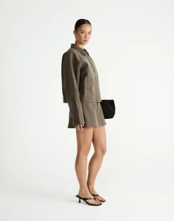 Houston Jacket (Warm Grey)*CHARCOAL Hot