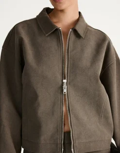 Houston Jacket (Warm Grey)*CHARCOAL Hot