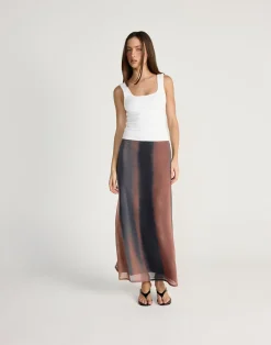 Hunter Maxi Skirt (Bittersweet)*CHARCOAL CLOTHING Sale