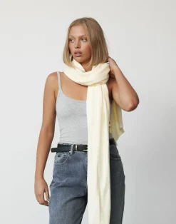 Imogen Scarf (Vanilla)*CHARCOAL New
