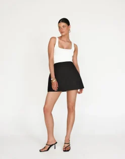 Ines Mini Skirt (Black)*CHARCOAL Online