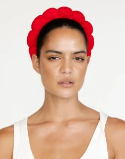 Irene Headband (Red)*CHARCOAL Discount