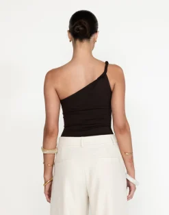 Isa Bodysuit (Chocolate)*CHARCOAL Clearance