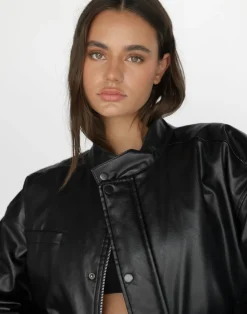 Isaiah Jacket (Black)*CHARCOAL Hot