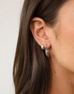 Jacey Earrings (Silver)*CHARCOAL Discount