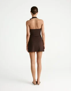 Jairo Mini Dress (Chocolate)*CHARCOAL Sale