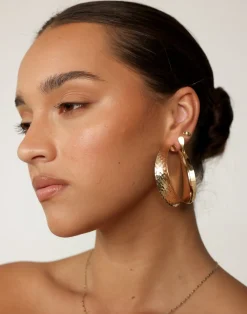 Jaydene Earrings (Gold)*CHARCOAL Outlet