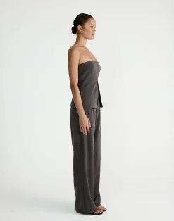 Jenson Pants (Grey Texture)*CHARCOAL Fashion