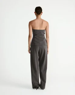 Jenson Top (Grey Texture)*CHARCOAL Clearance