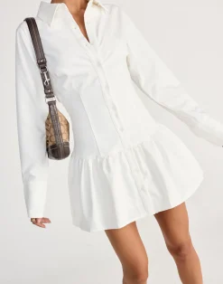 Jessamine Mini Dress (White)*CHARCOAL CLOTHING Hot