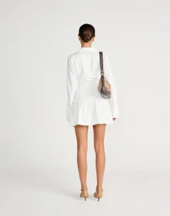 Jessamine Mini Dress (White)*CHARCOAL CLOTHING Hot