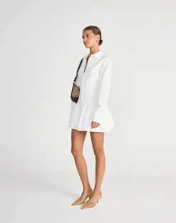 Jessamine Mini Dress (White)*CHARCOAL CLOTHING Hot