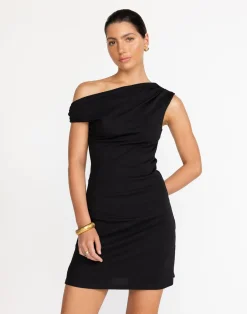 Jessi Mini Dress (Black)*CHARCOAL Outlet