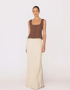 Joni Top (Espresso)*CHARCOAL Discount