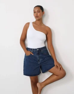 Jordan Denim Shorts (Dark Denim)*CHARCOAL Best