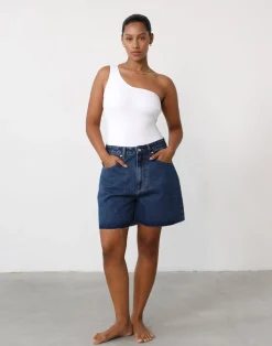 Jordan Denim Shorts (Dark Denim)*CHARCOAL Best