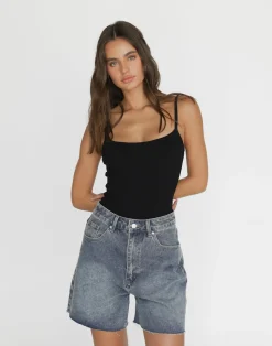 Jordan Denim Shorts (Faded)*CHARCOAL Fashion