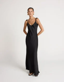 Jorjia Maxi Dress (Black)*CHARCOAL CLOTHING Online