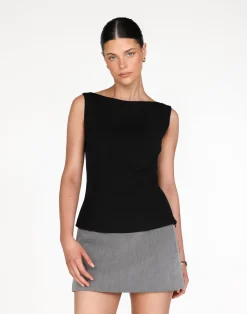 Jules Top (Black)*CHARCOAL Discount