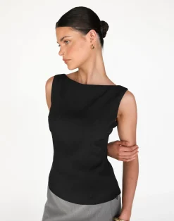 Jules Top (Black)*CHARCOAL Discount