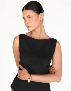 Jules Top (Black)*CHARCOAL Discount