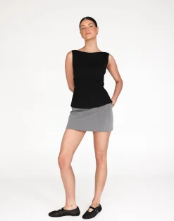 Jules Top (Black)*CHARCOAL Discount