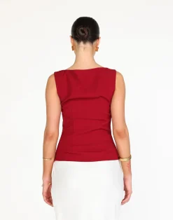 Jules Top (Ruby)*CHARCOAL Outlet