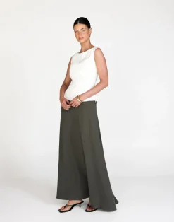 Jules Top (White)*CHARCOAL Best