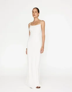 June Maxi Dress (Oat)*CHARCOAL Fashion