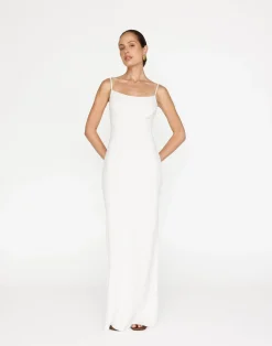 June Maxi Dress (Oat)*CHARCOAL Fashion