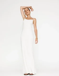 June Maxi Dress (Oat)*CHARCOAL Fashion
