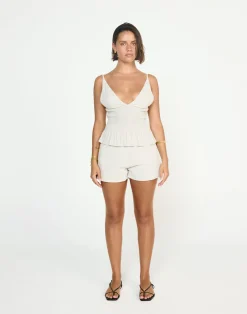 Kai Shorts (Latte)*CHARCOAL CLOTHING Fashion