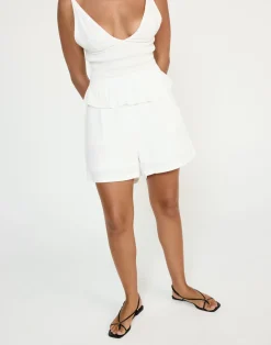 Kai Shorts (White)*CHARCOAL CLOTHING Clearance