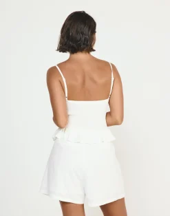 Kai Shorts (White)*CHARCOAL CLOTHING Clearance