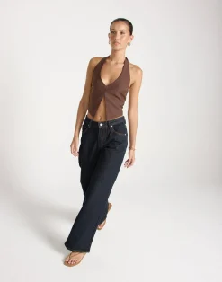 Kailani Top (Cocoa)*CHARCOAL CLOTHING New