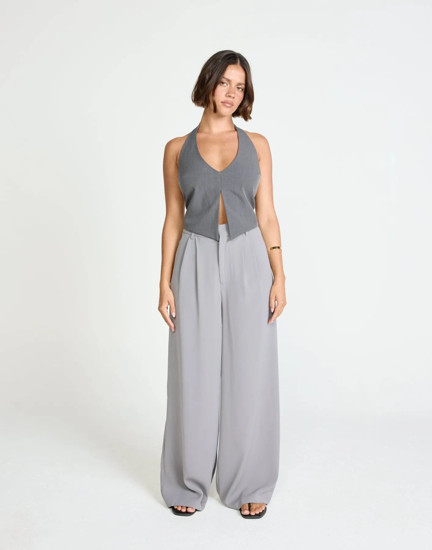 Kailani Top (Slate)*CHARCOAL Fashion