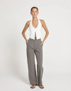 Kailani Top (White)*CHARCOAL Best