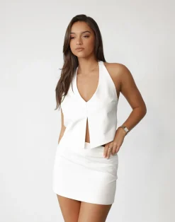 Kailani Top (White)*CHARCOAL Best