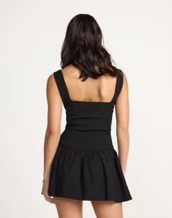 Kalila Mini Dress (Black)*CHARCOAL Best