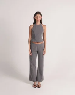 Kalla Pants (Grey)*CHARCOAL CLOTHING Online