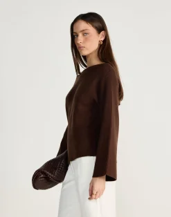 Kane Jumper (Chocolate)*CHARCOAL CLOTHING Clearance